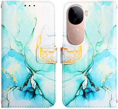 Clickcase Flip Cover for Vivo V40e 5G(Green, Dual Protection)