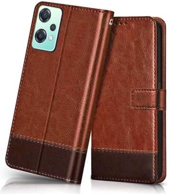 Flipkart SmartBuy Flip Cover for OnePlus Nord CE 2 Lite 5G(Brown, Magnetic Case, Pack of: 1)