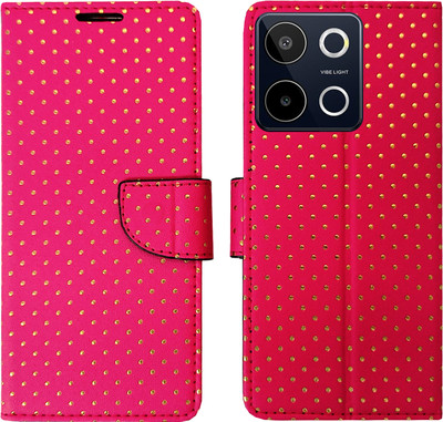 Dhar Flips Flip Cover for LAVA BLAZE 3 5G(Pink, Magnetic Case, Pack of: 1)