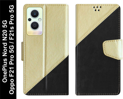 SBMS Flip Cover for OPPO F21 Pro 5G / OPPO F21s Pro 5G / OnePlus Nord N20 5G Back Cover Case(Black, Shock Proof, Pack of: 1)