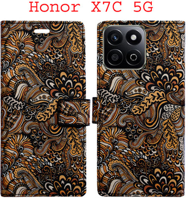 Mxkart Flip Cover for Honor X7C 5G(Multicolor, Pack of: 1)