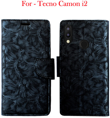 Toklot Flip Cover for Tecno Camon i2(Black, Pack of: 1)