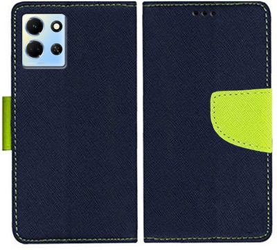 Carnage Flip Cover for Infinix Note 30 5G(Blue, Cases with Holder, Pack of: 1)