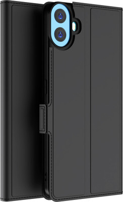 Kapa Flip Cover for Nothing CMF Phone 1(Black, Shock Proof, Pack of: 1)