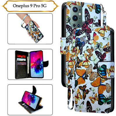 PARGO Flip Cover for OnePlus 9 Pro 5G(White, Pack of: 1)