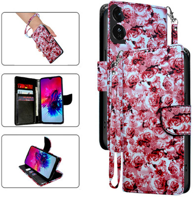 SALGO Flip Cover for iQOO Z9 5G(Red, Pack of: 1)