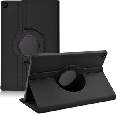 TGK Flip Cover for Samsung Galaxy Tab S6 Lite 10.4 inch(Black, Dual Protection, Pack of: 1)