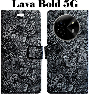 Toklot Flip Cover for Lava Bold 5G(Multicolor, Pack of: 1)