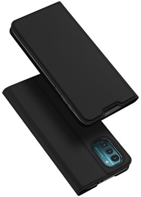 Helix Flip Cover for Nokia G21(Black, Hard Case, Pack of: 1)