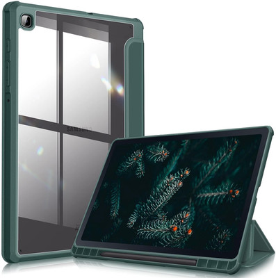 AGEIS Flip Cover for Samsung Galaxy Tab S6 Lite 10.4 inch(Green, Shock Proof, Pack of: 1)