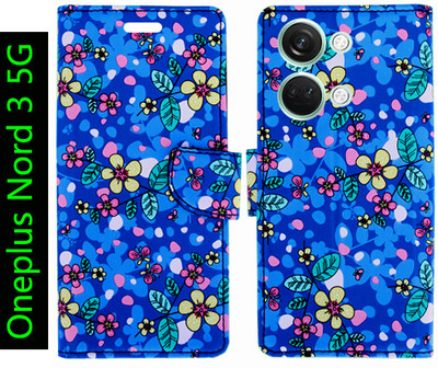 Toklot Flip Cover for OnePlus Nord 3 5G(Blue, Pack of: 1)