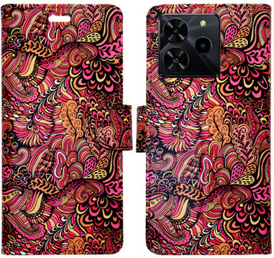 Shanno Enterprises Flip Cover for Lava Yuva 4(Red, Pack of: 1)