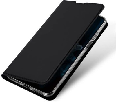 Helix Wallet Case Cover for Oppo F15(Black, Shock Proof, Pack of: 1)