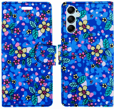 Toklot Flip Cover for Samsung Galaxy M14 5G(Blue, Pack of: 1)