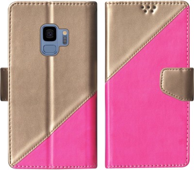 sales express Flip Cover for Samsung Galaxy S9 Plus Multicolor(Pink, Shock Proof, Pack of: 1)