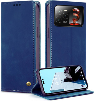 ClickAway Wallet Case Cover for Lava Agni 3 5G |High Premium Class Series Business Edition Flip Back Cover(Blue, Flexible, Pack of: 1)