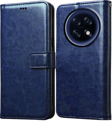 Casotec Flip Cover for Oppo F31 Pro Plus 5G(Blue, Pack of: 1)