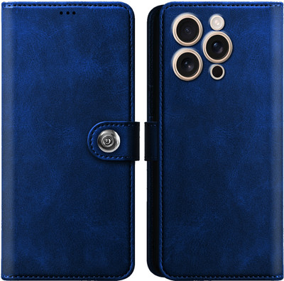 PikTrue Flip Cover for Apple IPhone 16 Pro Max(Blue, Dual Protection, Pack of: 1)