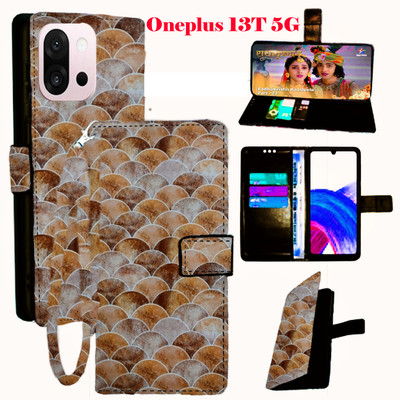 SHANNO Flip Cover for ONEPLUS 13T 5G(Yellow, Pack of: 1)