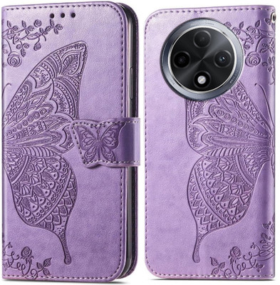 Clickcase Flip Cover for OPPO F27 5G(Purple, Dual Protection)
