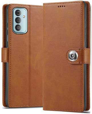 Fastship Flip Cover for SAMSUNG Galaxy F23 5G(Brown, Grip Case, Pack of: 1)