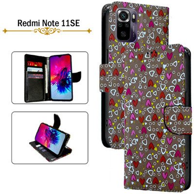 PARGO Flip Cover for Redmi Note 11 SE(Brown, Pack of: 1)