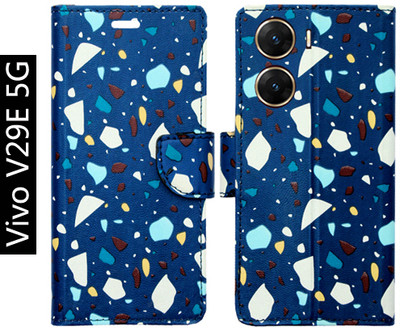 Toklot Flip Cover for Vivo V29E 5G(Blue, Pack of: 1)