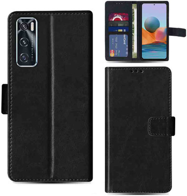 Kalua Mall Flip Cover for Vivo V20 Se pouch cover | Vivo V2022 pouch cover | Black(Black, Magnetic Case, Pack of: 1)