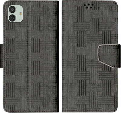 SBMS Flip Cover for Samsung Galaxy M13 5G(Black, Shock Proof, Pack of: 1)