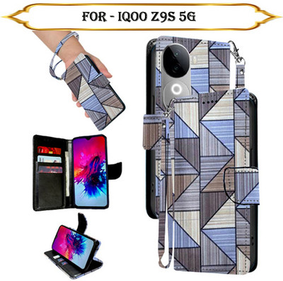 Cutemart Flip Cover for iQOO Z9s 5G(Multicolor, Pack of: 1)