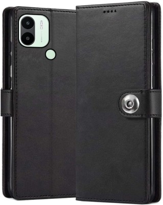 Worth Buy Flip Cover for Xiaomi Redmi Mi A2 Plus | Leather Case | (Flexible, Shock Proof Back Cover |(Black, Shock Proof, Pack of: 1)