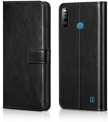 Flocculent Flip Cover for Lava Z3(Black, Shock Proof, Pack of: 1)