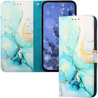 TELETEL Flip Cover for Poco X7 Pro(Green, Dual Protection, Pack of: 1)