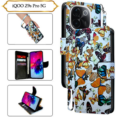 PARGO Flip Cover for iQOO Z9s Pro 5G(White, Pack of: 1)