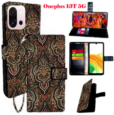 Shanno Entarprises Flip Cover for Oneplus 13T 5G(Brown, Pack of: 1)