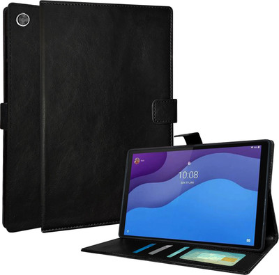 Fastway Flip Cover for Lenovo Tab M10 (HD) 2nd Gen 10.1 inch (HD) 2nd Gen 10.1 inch Model TB-X306X / TB-X306F(Black, Dual Protection, Pack of: 1)