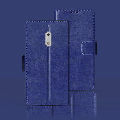 Kalua Mall Flip Cover for Nokia 6(Blue, Magnetic Case, Pack of: 1)