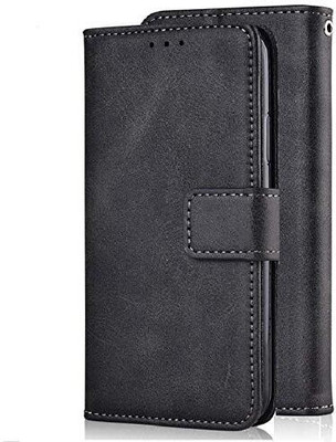 Perkie Flip Cover for Google Pixel 8 Pro(Black, Dual Protection)