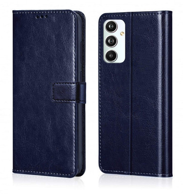 Cockcrow Flip Cover for Samsung Galaxy F54 5G(Blue, Shock Proof, Pack of: 1)
