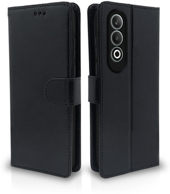 Slugabed Flip Cover for OnePlus Nord CE4, OnePlus Nord CE 4, OnePlus Nord CE4 5G, OnePlus Nord CE 4 5G(Black, Cases with Holder, Pack of: 1)