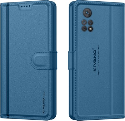 KIVANO LUXE Flip Cover for Xiaomi Redmi Note 11 Pro / Xiaomi Redmi Note 11 Pro Plus 5G(Blue, Card Holder, Pack of: 1)