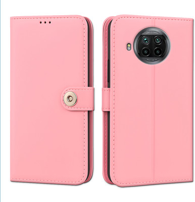 Unirock Flip Cover for Mi 10i 5G(Pink, Dual Protection, Pack of: 1)
