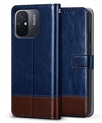 PIKKAHUB Flip Cover for Poco c55_(Multicolor, Card Holder, Pack of: 1)