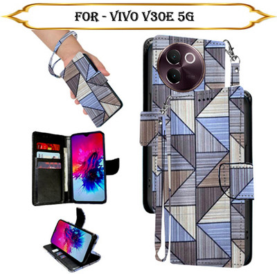 PARGO Flip Cover for Vivo V30E 5G(Multicolor, Pack of: 1)