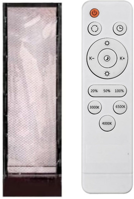 LUNAGARIYA Flip Cover for Protective Cover for Compatible/Replacement for Rabalux -LED Dimming Ceiling Light Remote.(Black)