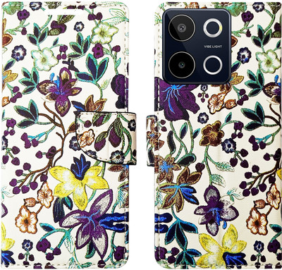 AD Enterprises Flip Cover for LAVA BLAZE 3 5G(Purple, Magnetic Case, Pack of: 1)