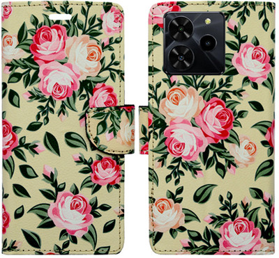 Shanno Enterprises Flip Cover for Lava Yuva 4(Yellow, Pack of: 1)