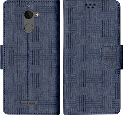 korumacase Flip Cover for Coolpad Note 5 Lite(Blue, Shock Proof, Pack of: 1)
