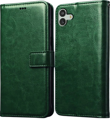 Casotec Flip Cover for Samsung Galaxy M13 5G(Green, Pack of: 1)
