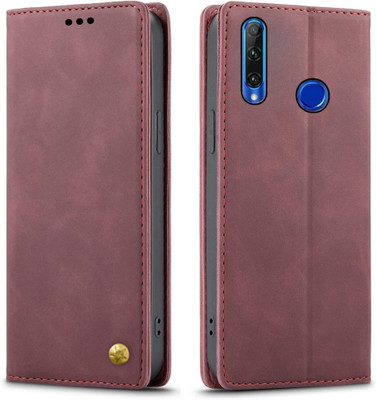 ClickAway Front & Back Case for Vivo Z1 Pro, Latest Top Notch Product | Rich Look| Premium High Quality Flip Back Cover(Maroon, Shock Proof, Pack of: 1)